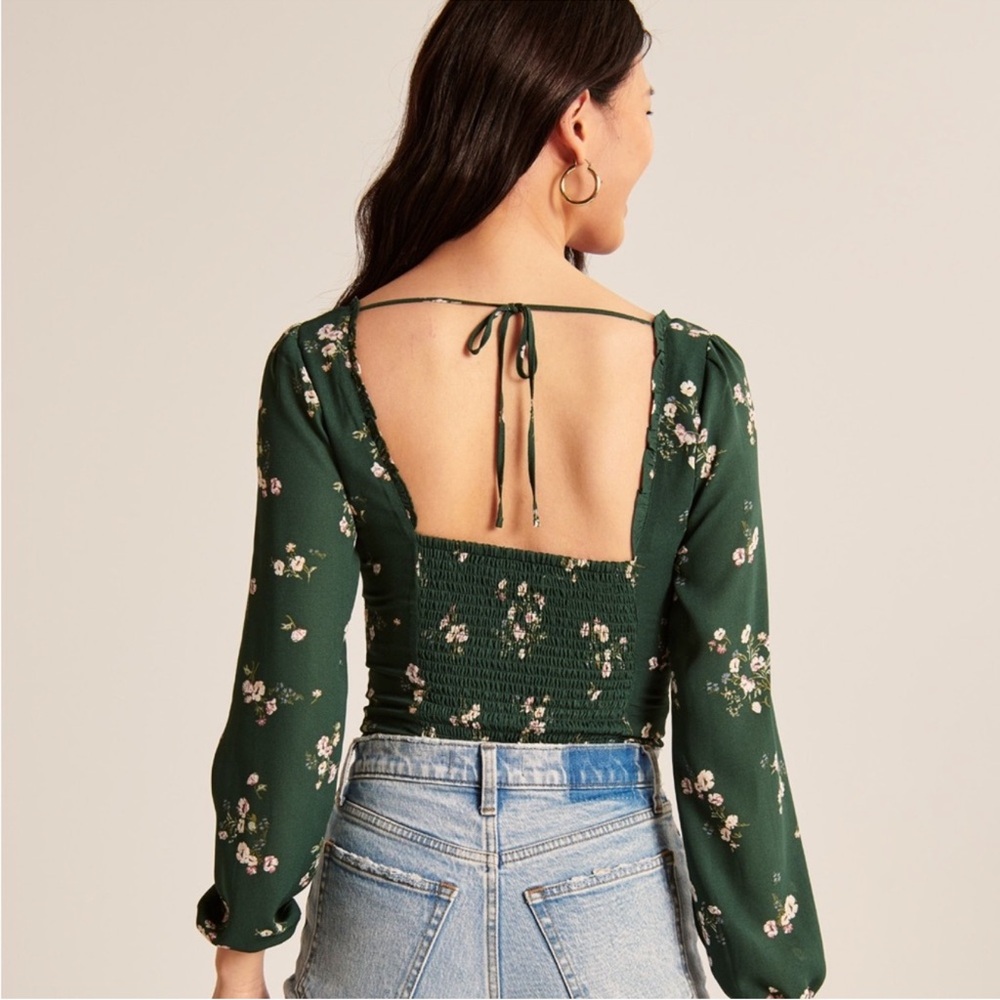 Long Sleeve Sweetheart Top - Picture 8 of 14